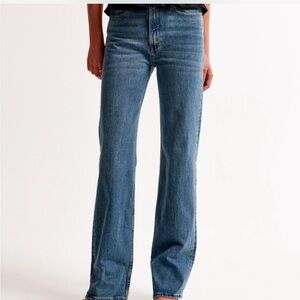 Abercrombie & Fitch Blue 90s Straight Leg Jeans